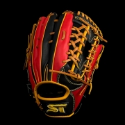 2026년 운(雲) 골드라벨 외야 신형이치로웹-블랙/레드/옐로우