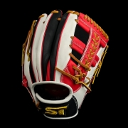 2026년 운(雲) 골드라벨 내야 변형십자웹-레드/화이트/블랙