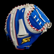 2026년 운(雲) 골드라벨 포수미트 일반형-블루/화이트