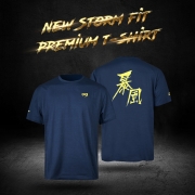 NEW 프리미엄 스톰핏 폭풍 티셔츠_네이비