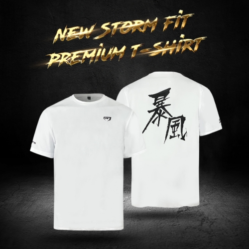 NEW 프리미엄 스톰핏 폭풍 티셔츠_화이트