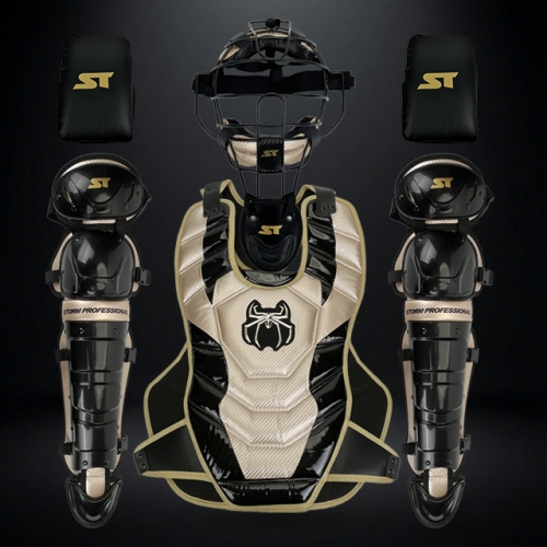 2026년 new 스파이더 포수장비세트_골드/블랙