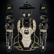 2026년 new 스파이더 포수장비세트_골드/블랙