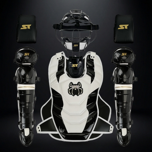 2026년 new 스파이더 포수장비세트_화이트/블랙