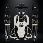 2026년 new 스파이더 포수장비세트_화이트/블랙