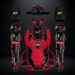 2026년 new 스파이더 포수장비세트_레드/블랙