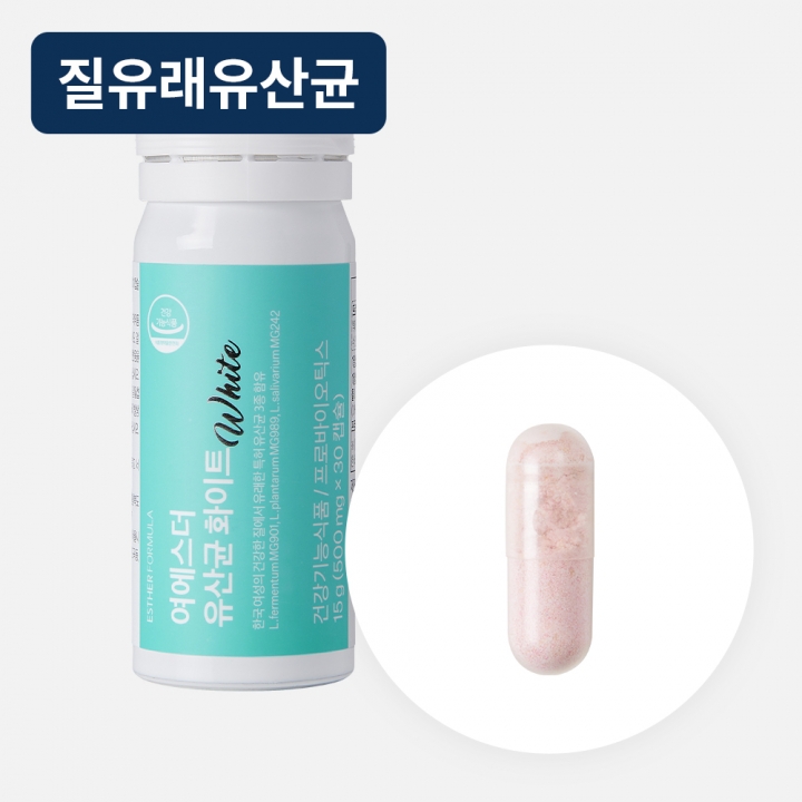 질유래 유산균 화이트