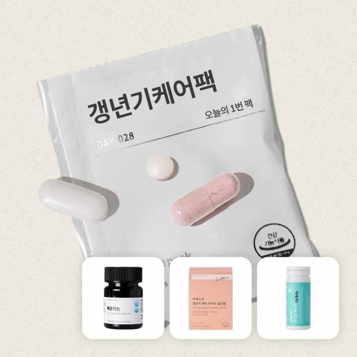 갱년기케어 에스더팩 (루바브+질유래유산균+칼슘·마그네슘)