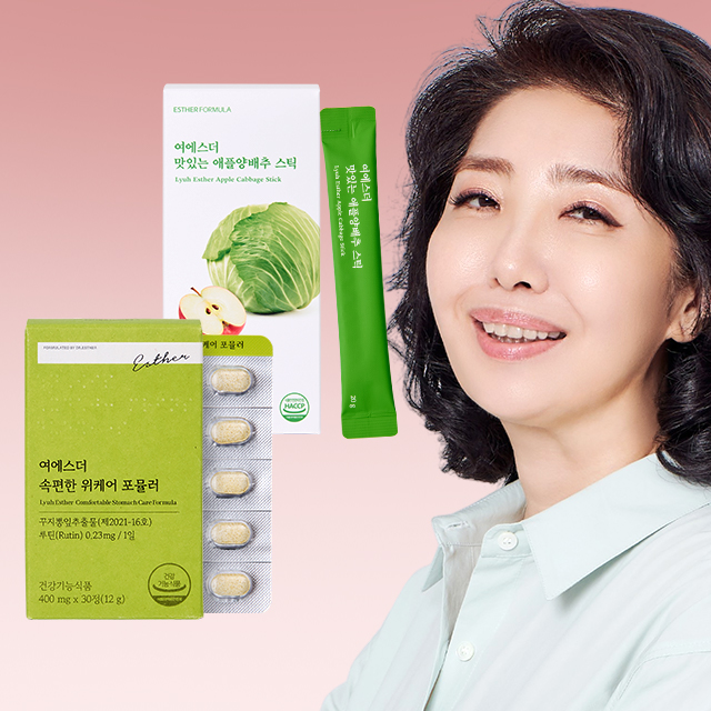 ★공식몰 할인★ 여에스더 꾸지뽕추출물 위케어 포뮬러 & 애플양배추 스틱