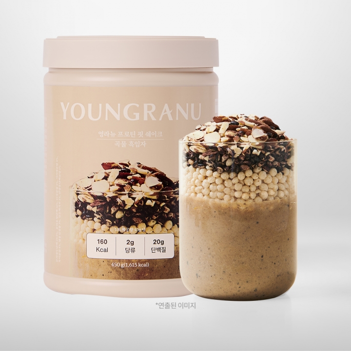 영라뉴 프로틴 핏 쉐이크 대용량 곡물흑임자