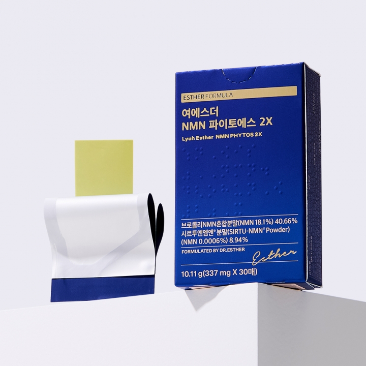 여에스더 식물성 NMN(엔엠엔) 파이토에스 2X 필름 (아피제닌 시르투 NMN)