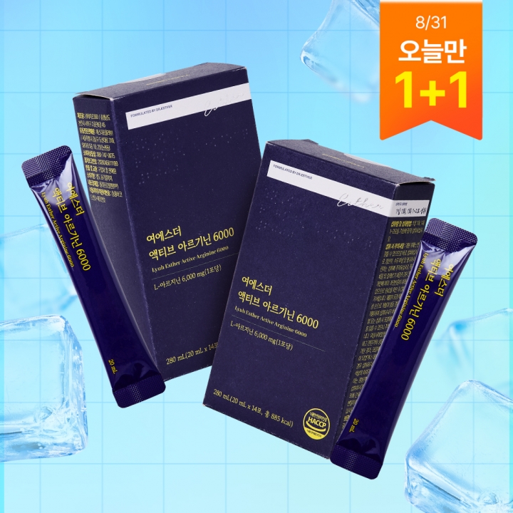 [오늘만1+1] 액티브 아르기닌 6000 액상형