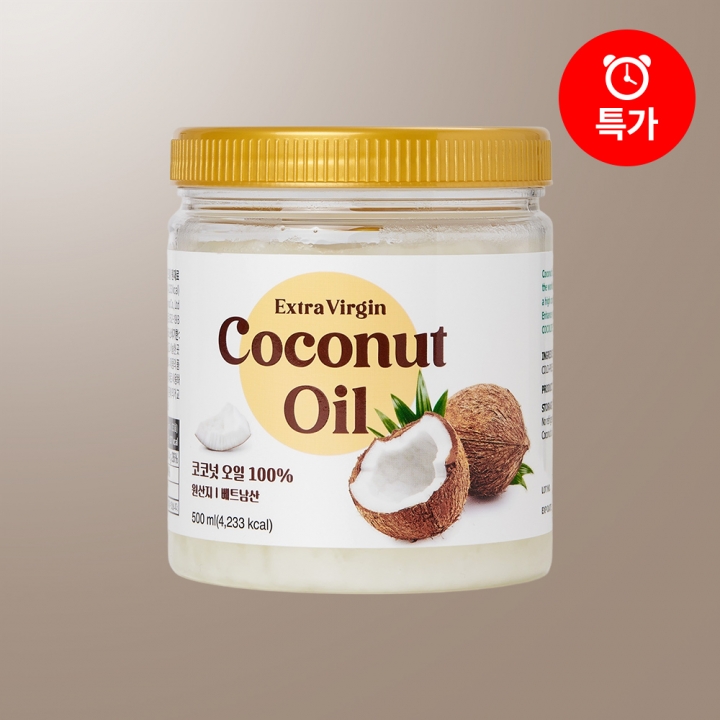 [오늘만최저가] 장수농가 엑스트라버진 코코넛 오일