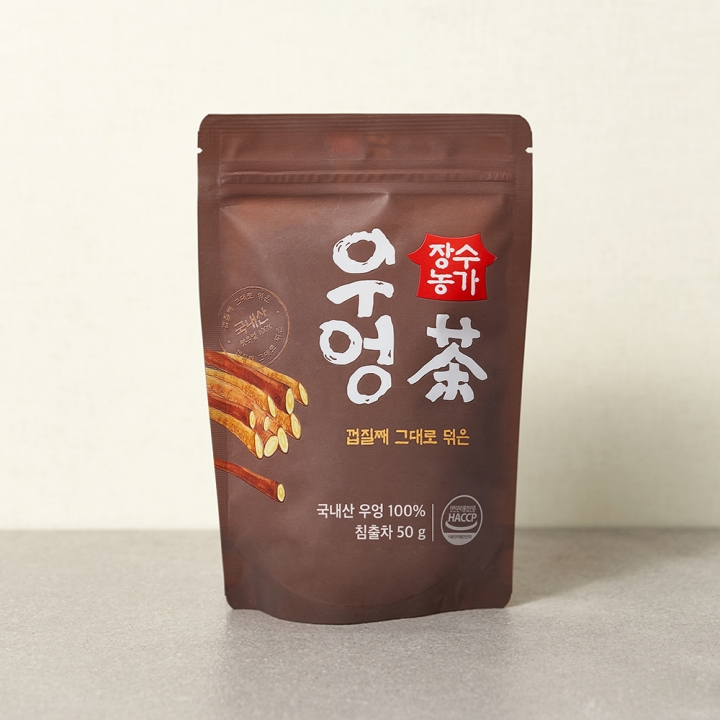 [오늘만최저가] 장수농가 구수한 국내산 우엉차 5개