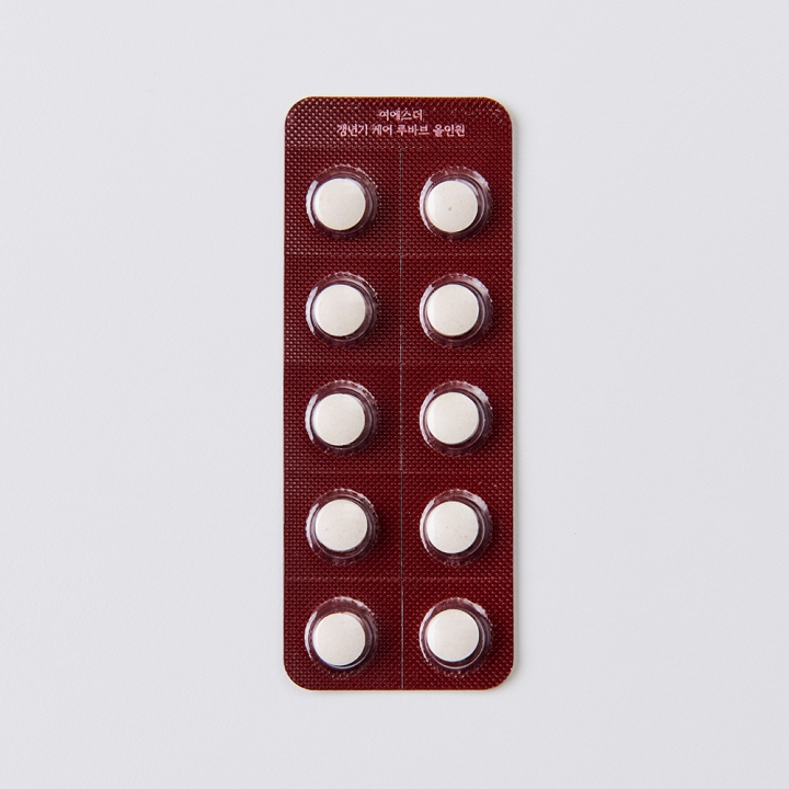 [오늘만1+1] 갱년기 케어 루바브 올인원(비타민B6&비타민D·K)