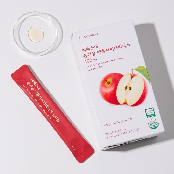 [국민영양] 여에스더 유기농 애플사이다비니거 100% (유기가공식품 인증)