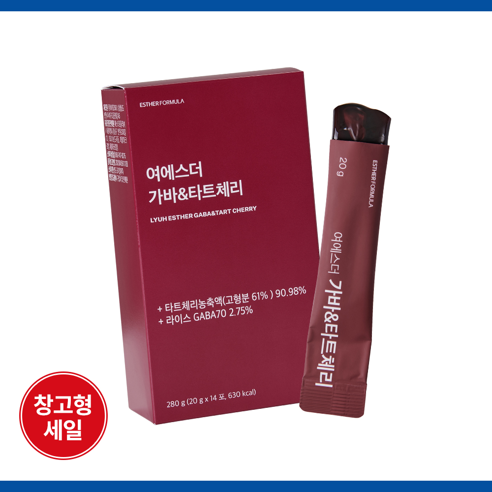 [초특가] 몽모랑시 타트체리 젤리 (유산균 발효 가바 배합)