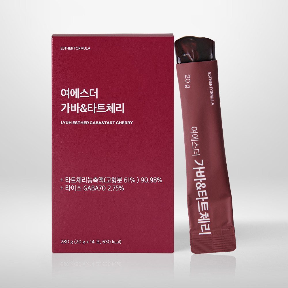 [초특가] 여에스더 가바&타트체리 (소비기한 2026-06-09)