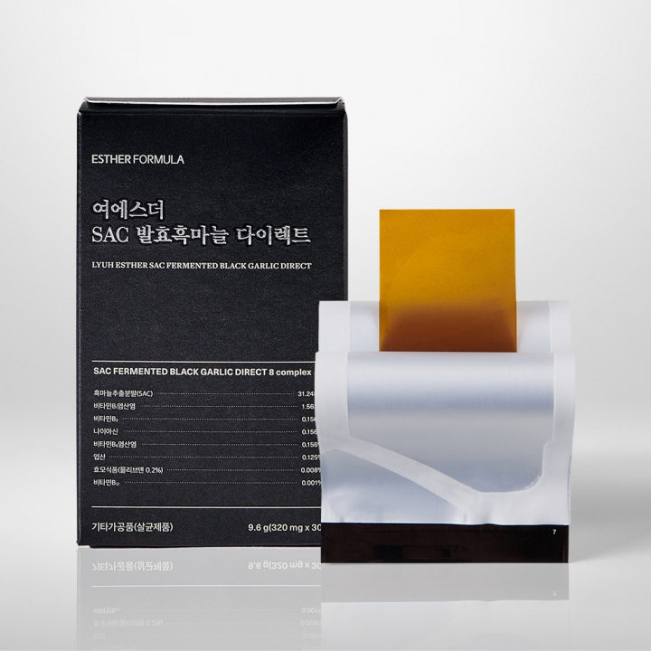 [초특가] 여에스더 SAC 발효흑마늘 다이렉트 (소비기한 2026-04-18)