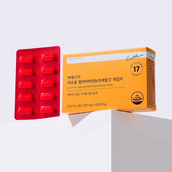 여에스더 리포좀 멀티비타민&미네랄 17 데일리