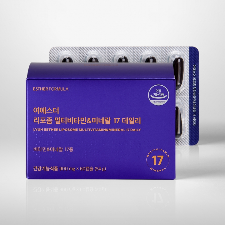 여에스더 리포좀 멀티비타민&미네랄 17 데일리