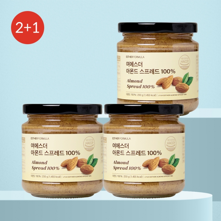 ★베스트2+1★ 여에스더 아몬드 스프레드 100% 3개