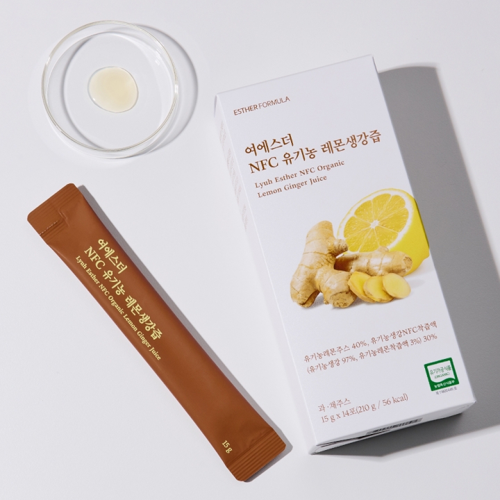 [국민영양] 여에스더 NFC 유기농 레몬생강즙