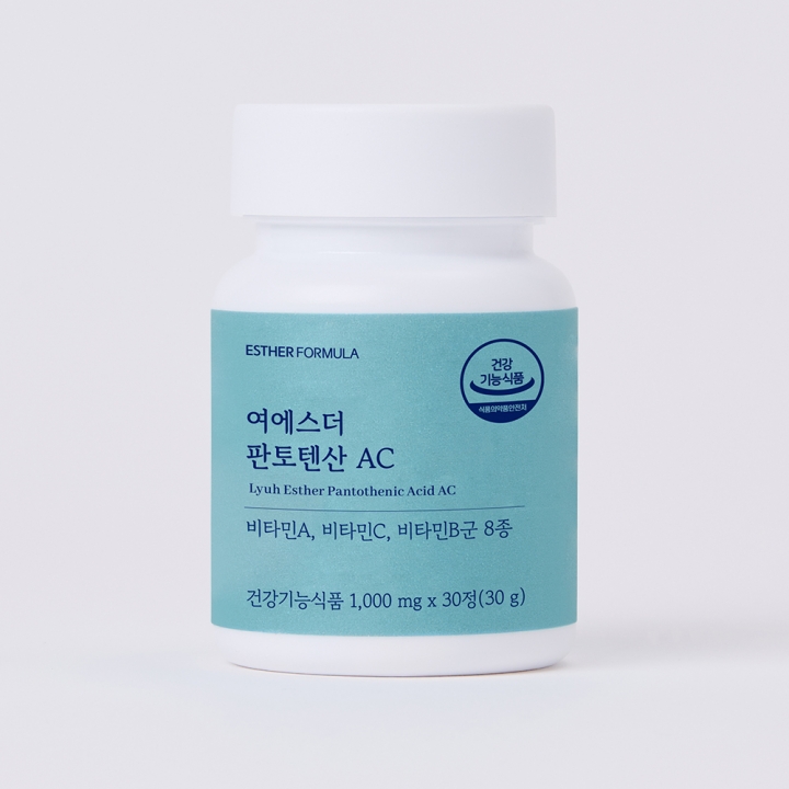 [국민영양] 여에스더 판토텐산 AC (최대함량 판토텐산 4,000% & 비타민 10종)