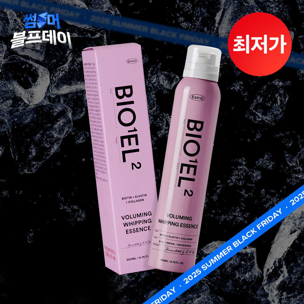 ★블프특가★ 비오틴 엘라스틴 볼륨개선 노워시 휘핑타입 헤어 에센스