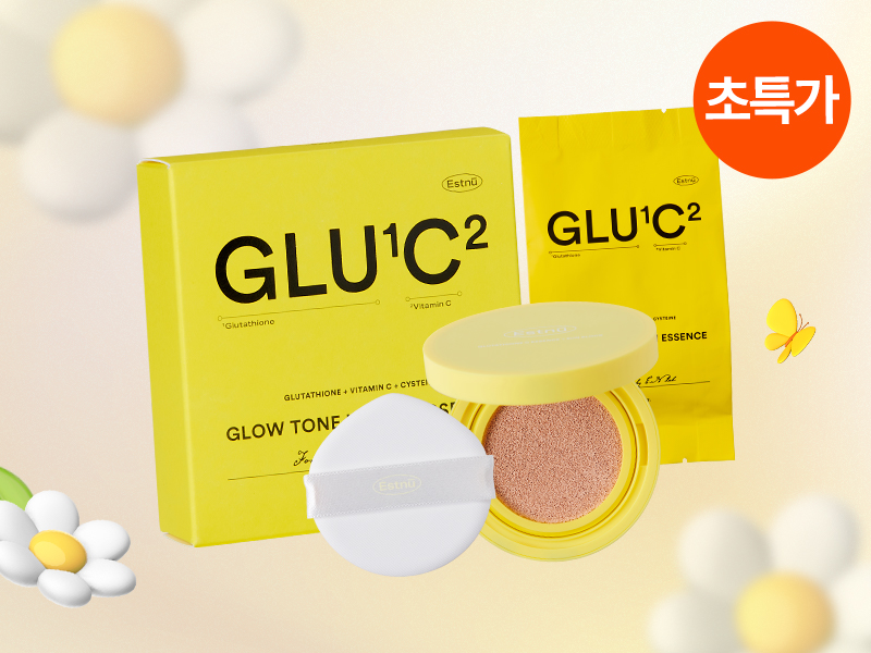 [초특가] 글루타치온 자외선 차단 톤업 선 쿠션 본품