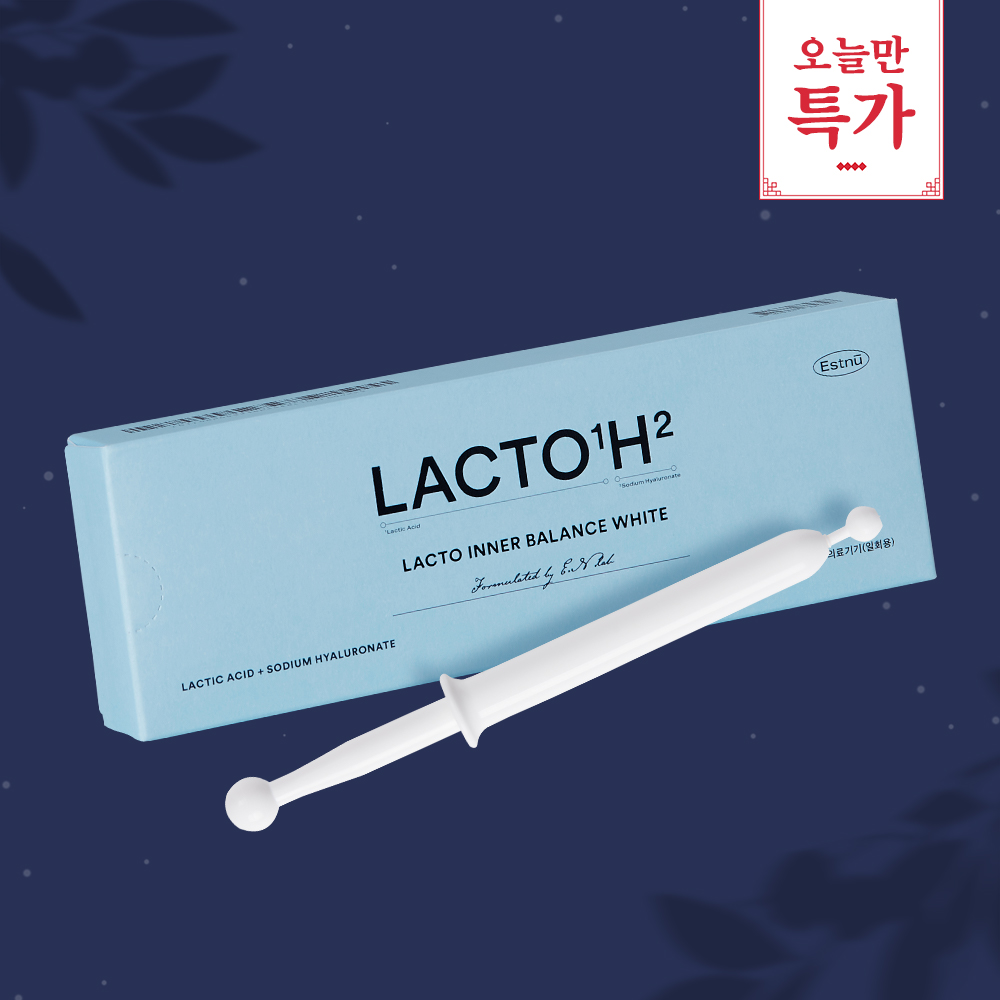 [오늘만특가] 락토 이너밸런스 화이트 질세정기 이너케어젤 (식약처 허가 의료기기)