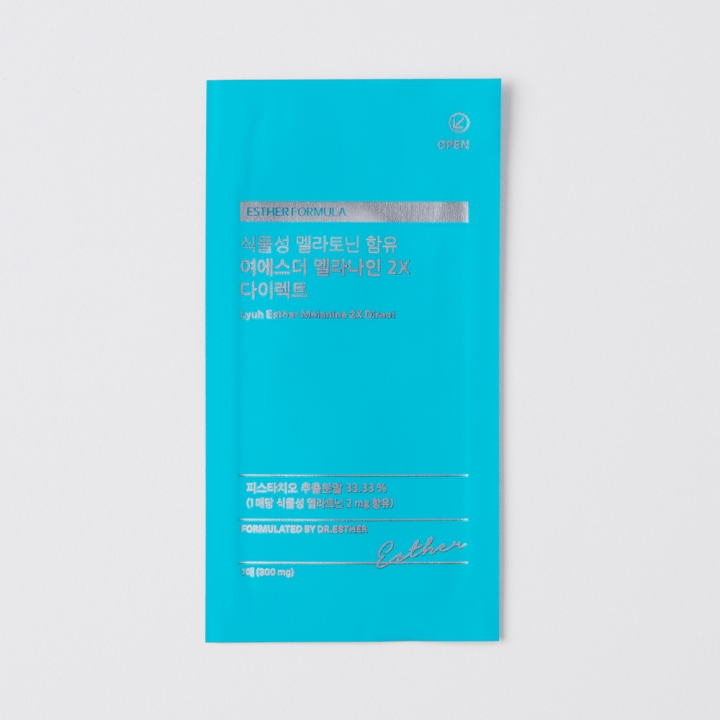 식물성 멜라토닌 함유 여에스더 멜라나인 2X 다이렉트 필름