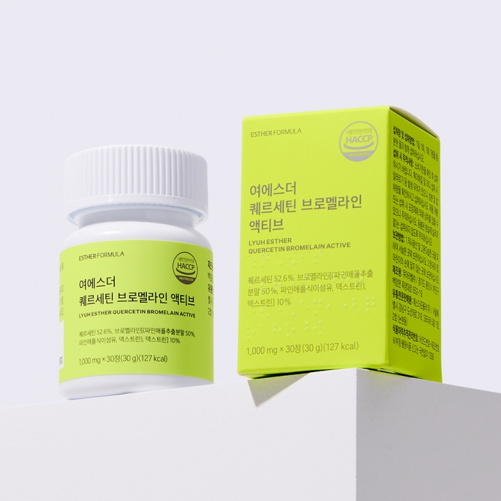 [초특가] 여에스더 퀘르세틴 브로멜라인 액티브