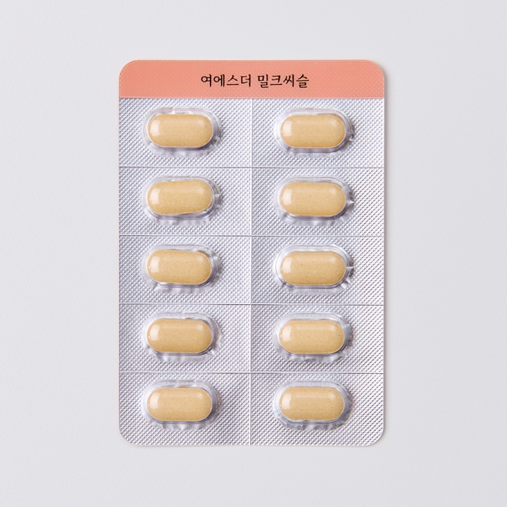 [국민영양] 여에스더 밀크씨슬 (일상에 지친 간을 위한 하루 1정)