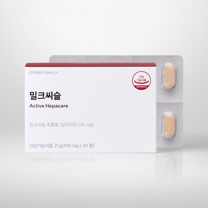 [국민 영양제] 여에스더 밀크씨슬 (일상에 지친 간을 위한 하루 1정)