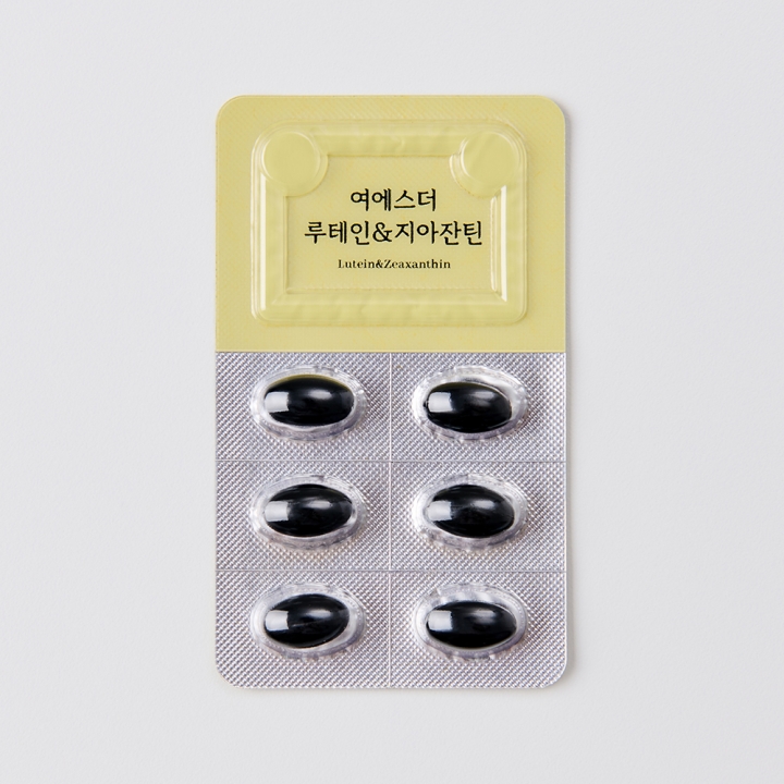 [국민 영양제] 여에스더 루테인&지아잔틴 (눈의 노화 케어 기능성 원료)