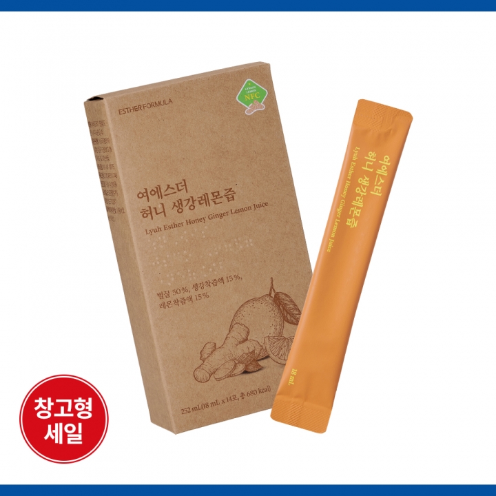 [최저가] 여에스더 허니 생강레몬즙