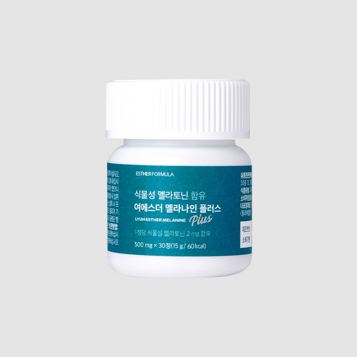 [국민 영양제] 식물성 멜라토닌 함유 여에스더 멜라나인 플러스 (1정당 식물성 멜라토닌 2mg)