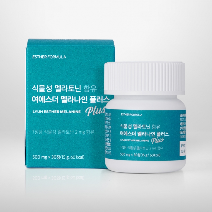 [국민 영양제] 식물성 멜라토닌 함유 여에스더 멜라나인 플러스 (1정당 식물성 멜라토닌 2mg)