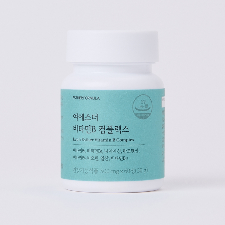[국민영양] 여에스더 비타민B 컴플렉스 (비타민B군 8종 올인원 활력·에너지 케어)