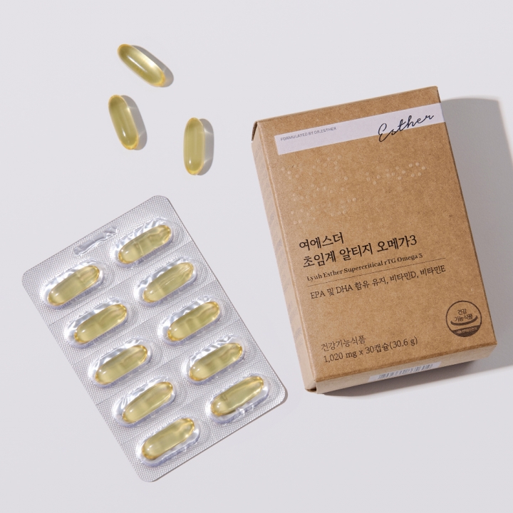 [신규회원전용] 여에스더 초임계 알티지 오메가3