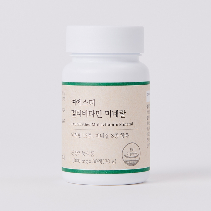 [키링증정/1+1더블기획] 여에스더 멀티비타민 미네랄 파워퍼프걸 에디션 (총 2개월분)