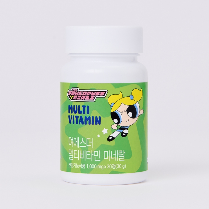 [키링증정/1+1더블기획] 여에스더 멀티비타민 미네랄 파워퍼프걸 에디션 (총 2개월분)