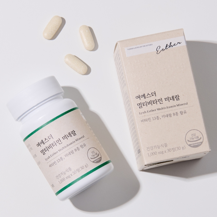 [키링증정/1+1더블기획] 여에스더 멀티비타민 미네랄 파워퍼프걸 에디션 (총 2개월분)