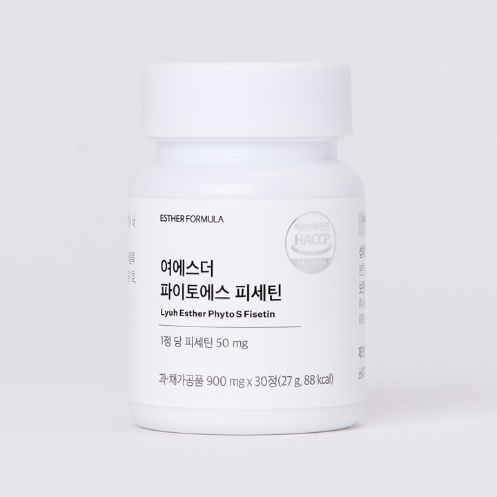 [신제품][1+1] 여에스더 파이토에스 피세틴 (100% 식물성 피세틴)