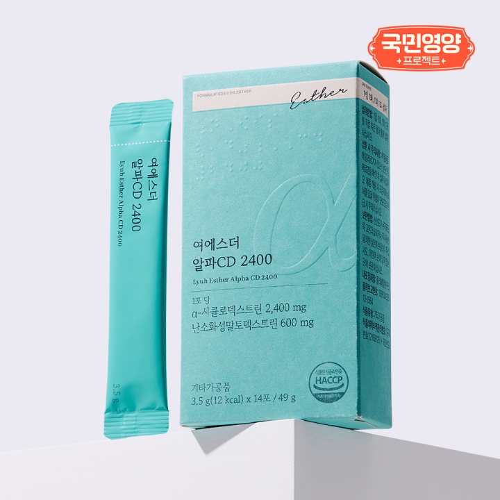 [국민영양] 여에스더 알파CD 2400