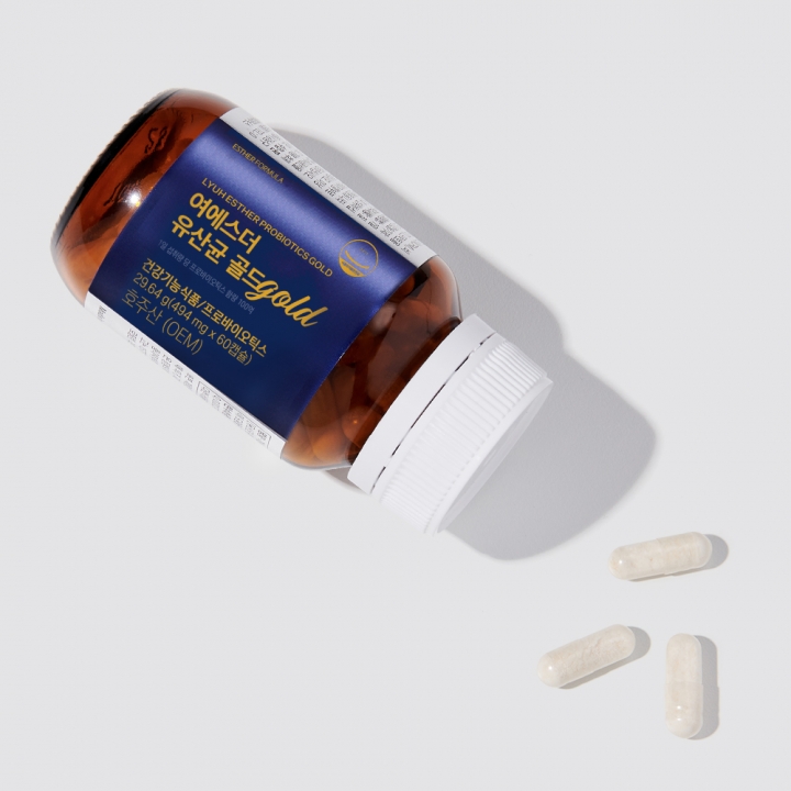 [블프1+1] 여에스더 유산균 골드 2병 (4개월분)