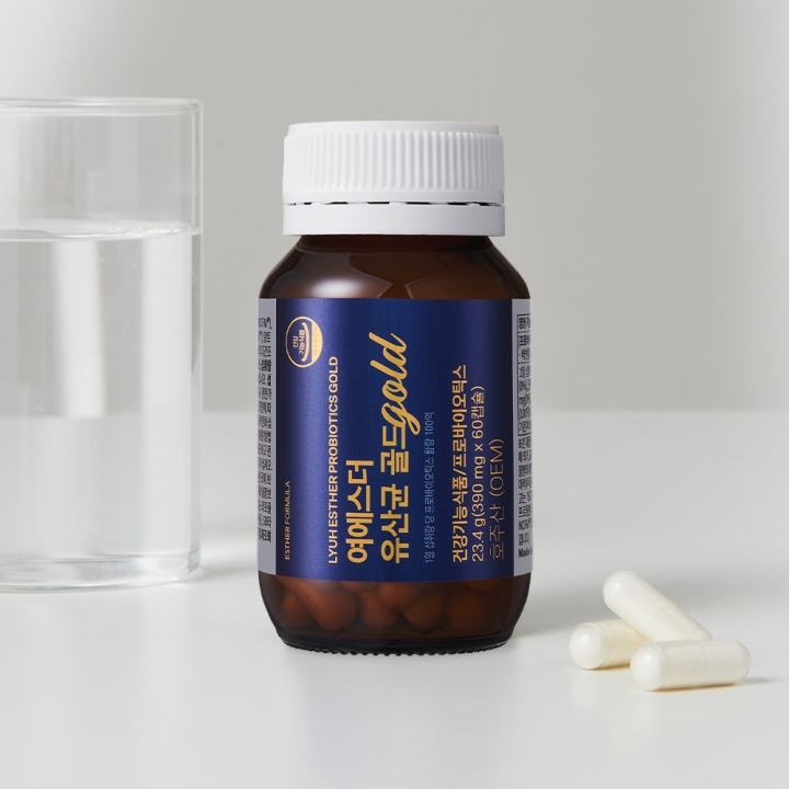 [블프1+1] 여에스더 유산균 골드 2병 (4개월분)