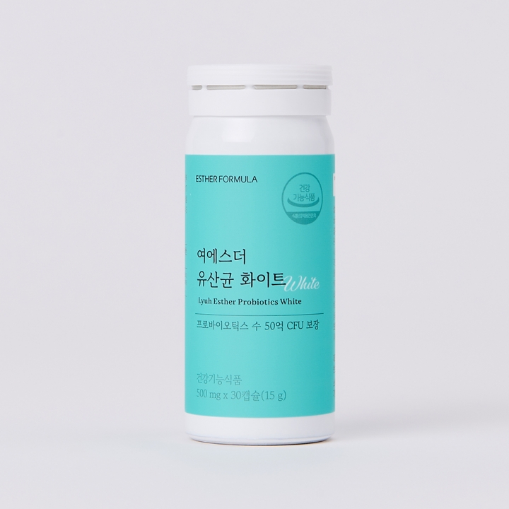 [블프1+1] 여에스더 유산균 화이트 2박스 (2개월분)