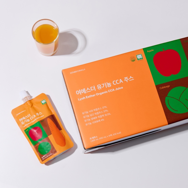[오늘만1+1] 유기농 CCA 주스 2박스 (유기농 당근·양배추·사과)